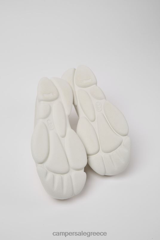 ανδρικά παπούτσια από λευκό δέρμα καρστ Camper V20TF1678 άσπρο