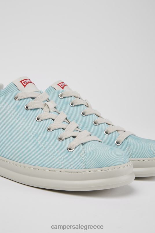 αποκλειστικά δίδυμα αθλητικά παπούτσια με τιρκουάζ στάμπα Camper V20TF1693 τουρκουάζ
