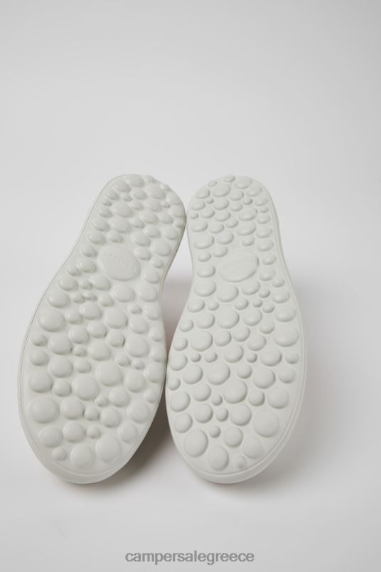 Pelotas xlite λευκά και κόκκινα υφασμάτινα και δερμάτινα πάνινα παπούτσια αποκλειστικά για άνδρες Camper V20TF1536 άσπρο