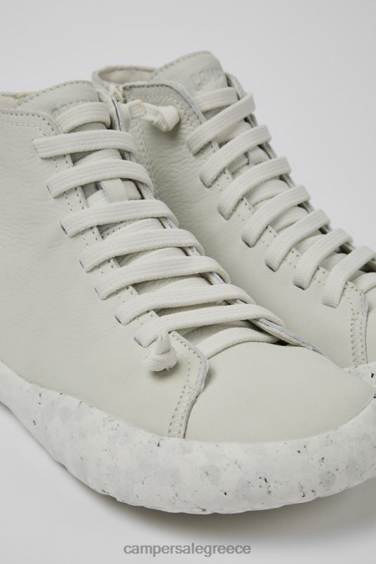 Peu stadium λευκά μη βαμμένα δερμάτινα μποτάκια αστραγάλου για άνδρες νέες αφίξεις Camper V20TF1589 άσπρο