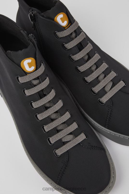 Peu touring μαύρα υφασμάτινα μποτάκια για άνδρες νέες αφίξεις Camper V20TF1723 μαύρος