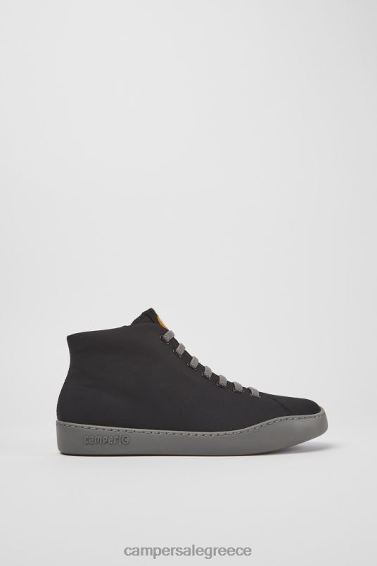 Peu touring μαύρα υφασμάτινα μποτάκια για άνδρες νέες αφίξεις Camper V20TF1723 μαύρος