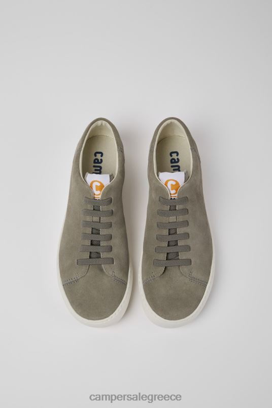 Σχέδιο Peu touring γκρι αθλητικά παπούτσια nubuck για άνδρες Camper V20TF1673 γκρί