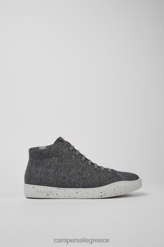 Peu touring γκρι και μαύρα μάλλινα sneakers αποκλειστικά για άνδρες Camper V20TF1580 γκρί