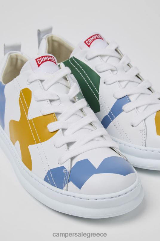 Twins πολύχρωμα δερμάτινα πάνινα παπούτσια αποκλειστικά για άνδρες Camper V20TF1631 πολύχρωμος