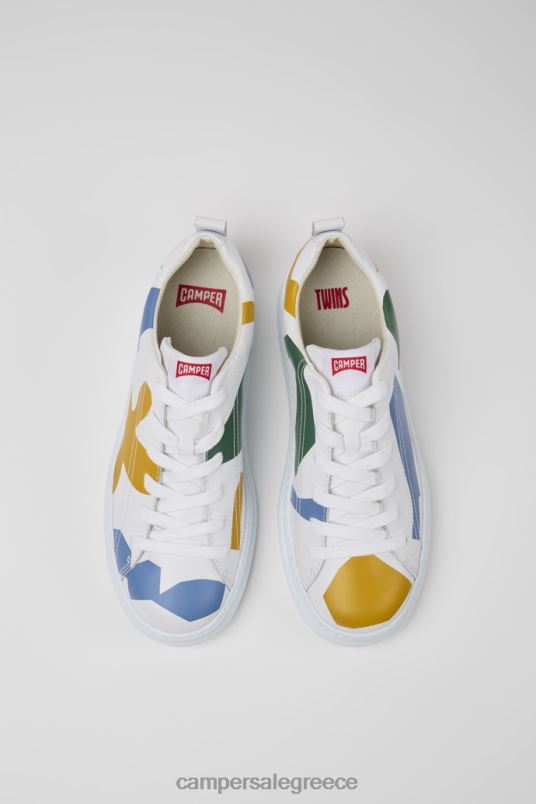 Twins πολύχρωμα δερμάτινα πάνινα παπούτσια αποκλειστικά για άνδρες Camper V20TF1631 πολύχρωμος