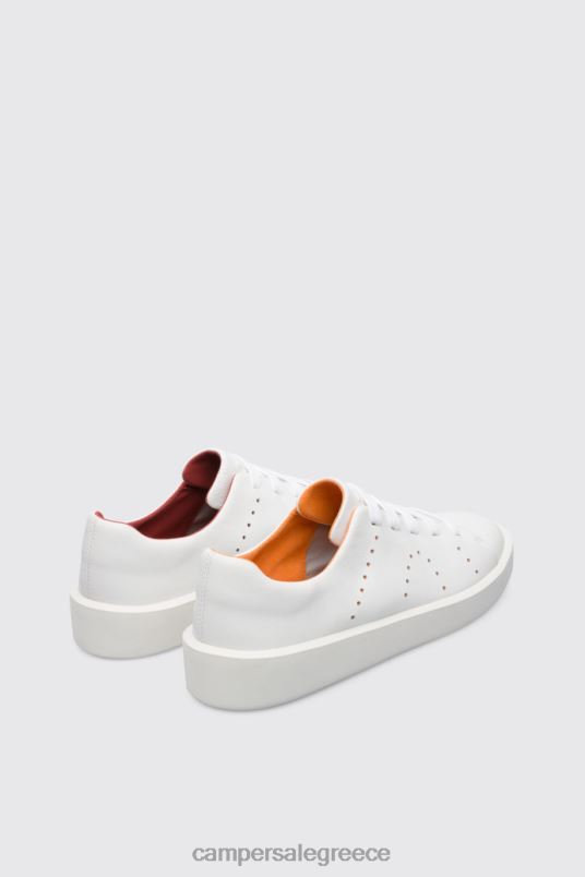 Twins ανδρικά λευκά μινιμαλιστικά δίδυμα sneaker αποκλειστικά Camper V20TF1727 άσπρο