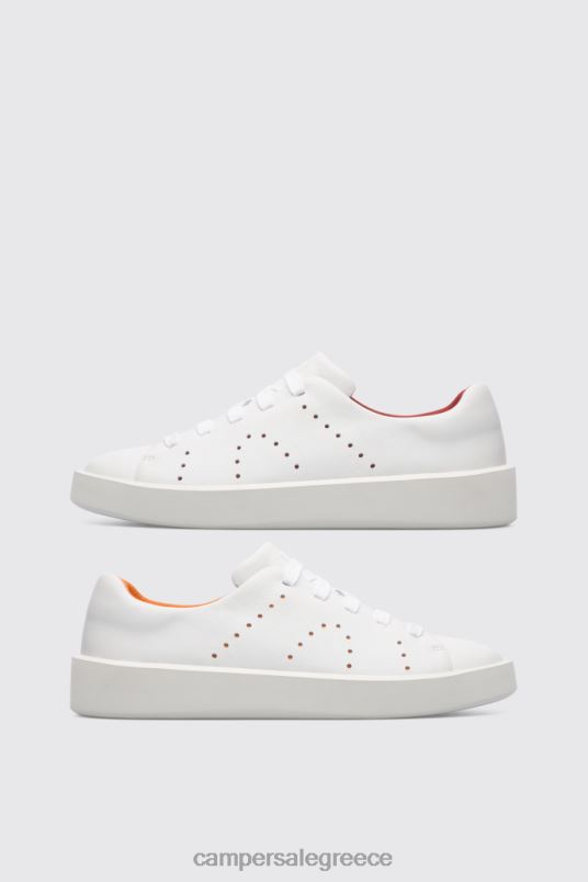 Twins ανδρικά λευκά μινιμαλιστικά δίδυμα sneaker αποκλειστικά Camper V20TF1727 άσπρο