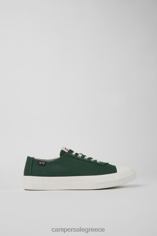 Σχεδιασμός caaleon πράσινο ανακυκλωμένα βαμβακερά αθλητικά παπούτσια για άνδρες Camper V20TF1531 πράσινος