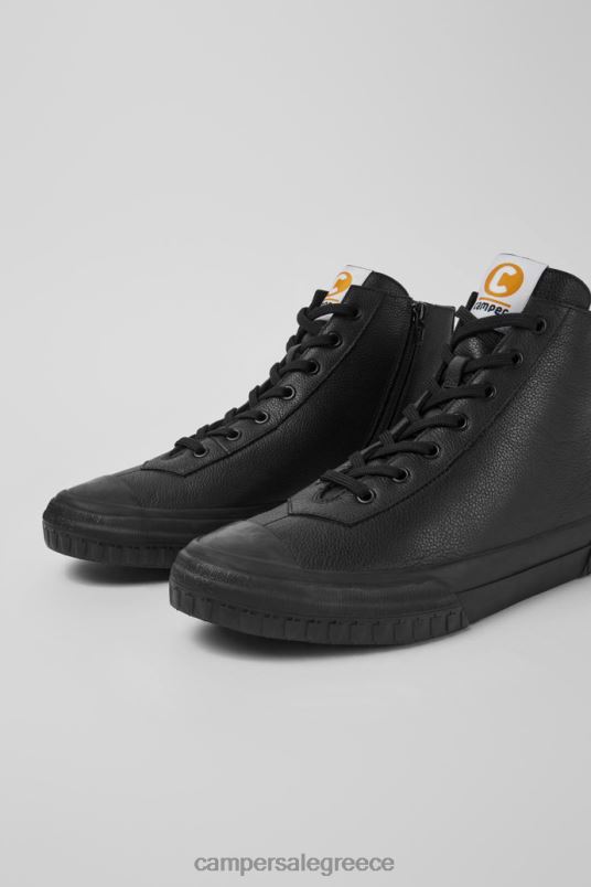 αποκλειστικές ανδρικές μαύρες δερμάτινες μπότες caaleon Camper V20TF1720 μαύρος