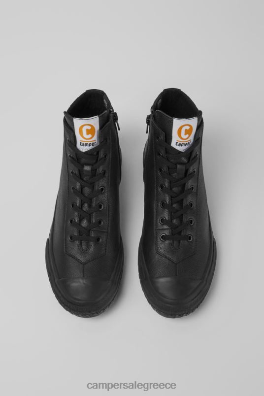 αποκλειστικές ανδρικές μαύρες δερμάτινες μπότες caaleon Camper V20TF1720 μαύρος