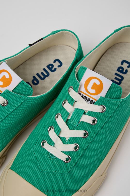 Αποκλειστικά ανδρικά παπούτσια από ανακυκλωμένο βαμβακερό camaleon green Camper V20TF317 πράσινος