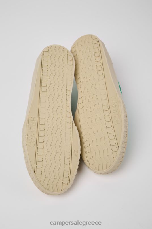 Αποκλειστικά ανδρικά παπούτσια από ανακυκλωμένο βαμβακερό camaleon green Camper V20TF317 πράσινος