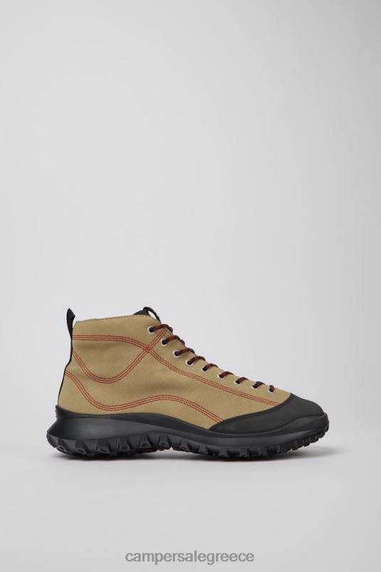 design crclr gore-tex μπεζ nubuck και υφασμάτινα μποτάκια ανδρικά Camper V20TF1585 μπεζ