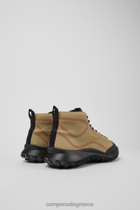 design crclr gore-tex μπεζ nubuck και υφασμάτινα μποτάκια ανδρικά Camper V20TF1585 μπεζ