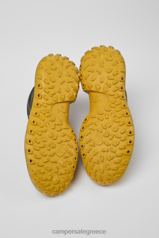 design crclr gore-tex γκρι και κίτρινα μποτάκια nubuck για άντρες Camper V20TF1586 γκρί