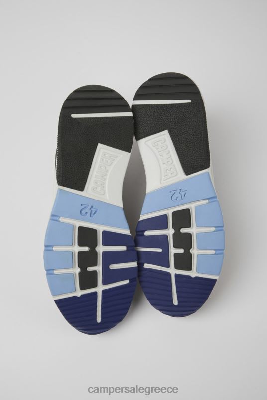 design drift μαύρα και κόκκινα υφασμάτινα και δερμάτινα αθλητικά παπούτσια για άνδρες Camper V20TF1596 μαύρος