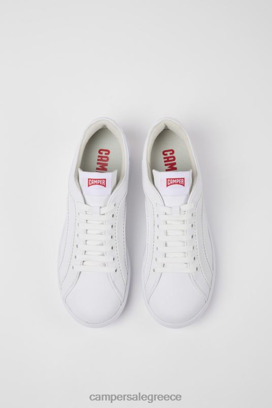 design pelotas xlite λευκά δερμάτινα αθλητικά παπούτσια για άνδρες Camper V20TF1542 άσπρο