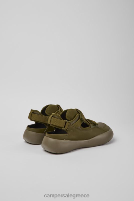 design peu stadium πράσινα ημι-ανοιχτά αθλητικά παπούτσια για άνδρες Camper V20TF1650 πράσινος