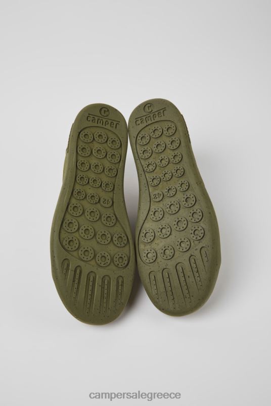 design peu touring πράσινα αθλητικά παπούτσια nubuck για άνδρες Camper V20TF1525 πράσινος