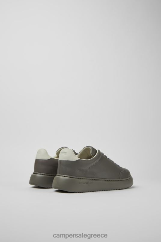 design runner k21 γκρι δερμάτινα πάνινα παπούτσια για άνδρες Camper V20TF1600 γκρί