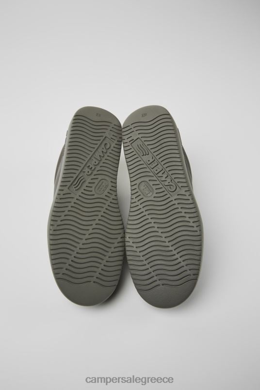 design runner k21 γκρι δερμάτινα πάνινα παπούτσια για άνδρες Camper V20TF1600 γκρί