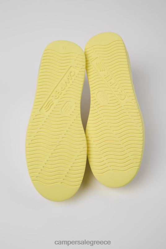 design runner k21 λευκά δερμάτινα πάνινα παπούτσια για άνδρες Camper V20TF1630 άσπρο