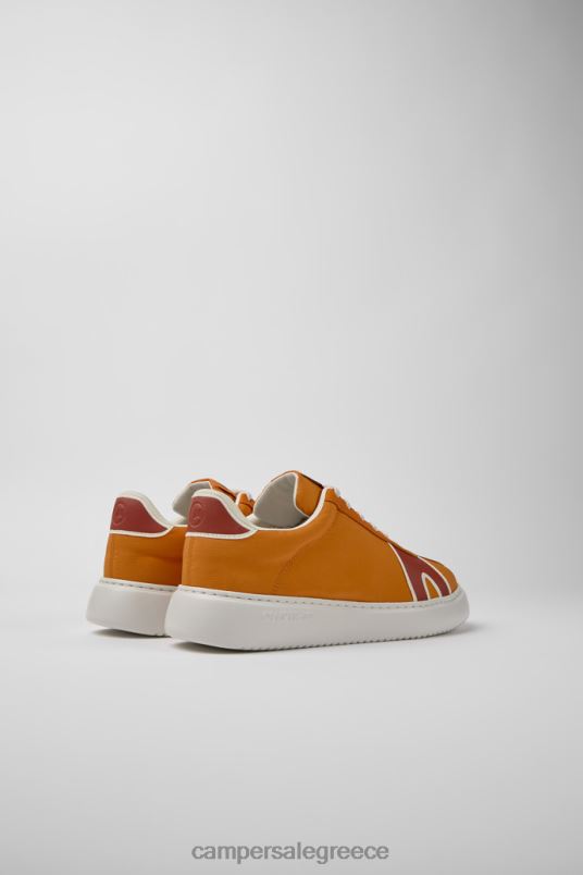 design runner k21 πορτοκαλί κόκκινο και λευκό αθλητικά παπούτσια για άνδρες Camper V20TF361 πορτοκάλι