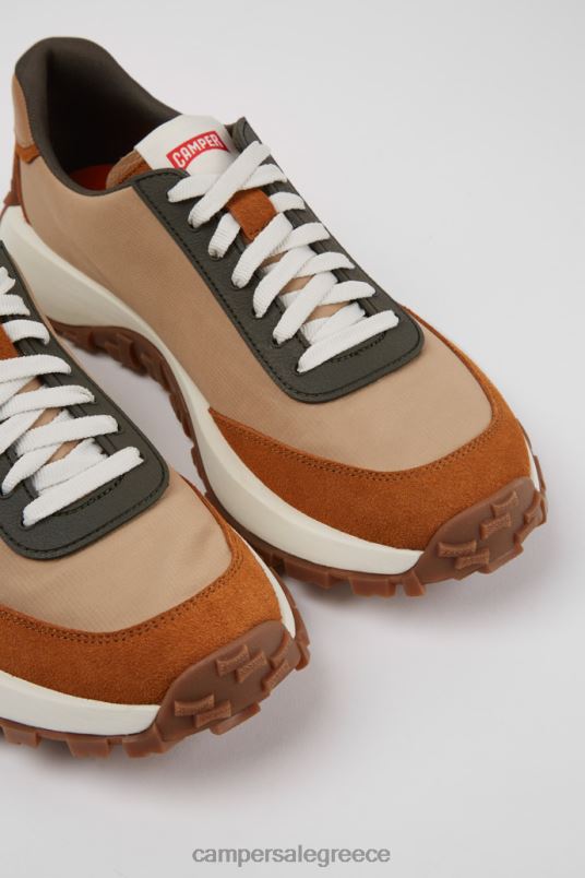 αποκλειστικά ανδρικά πάνινα παπούτσια drift trail vibram πολύχρωμα από ύφασμα και nubuck Camper V20TF1567 πολύχρωμος