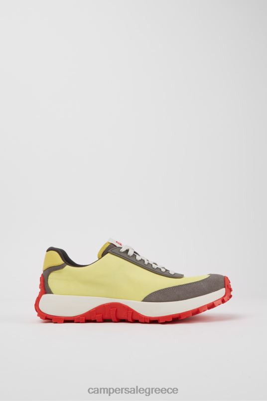 Σχεδιαστικά ανδρικά πάνινα παπούτσια drift trail vibram πολύχρωμα από ύφασμα και nubuck Camper V20TF1569 πολύχρωμος