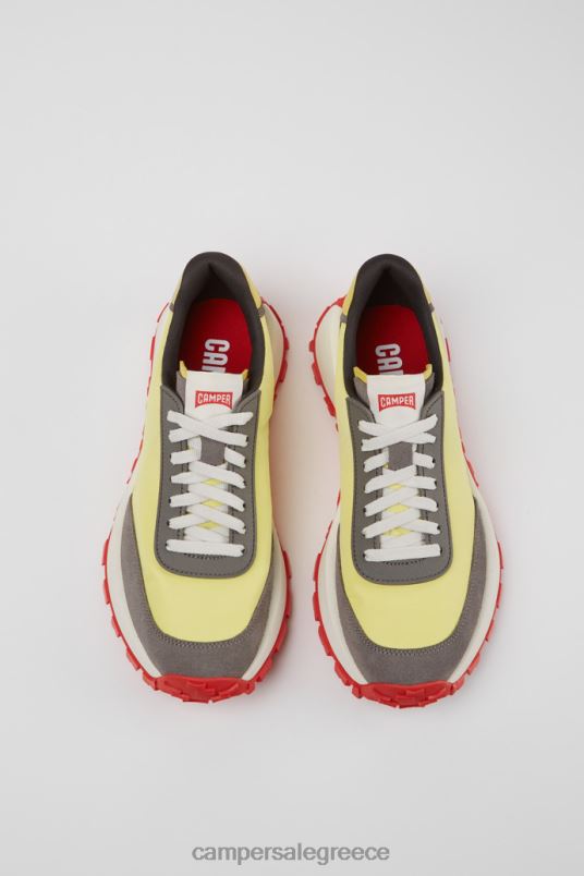 Σχεδιαστικά ανδρικά πάνινα παπούτσια drift trail vibram πολύχρωμα από ύφασμα και nubuck Camper V20TF1569 πολύχρωμος