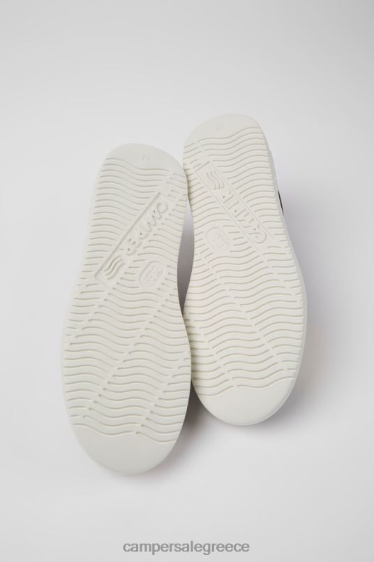 δίδυμα μαύρα δερμάτινα και nubuck sneakers για άνδρες νέες αφίξεις Camper V20TF1511 μαύρος