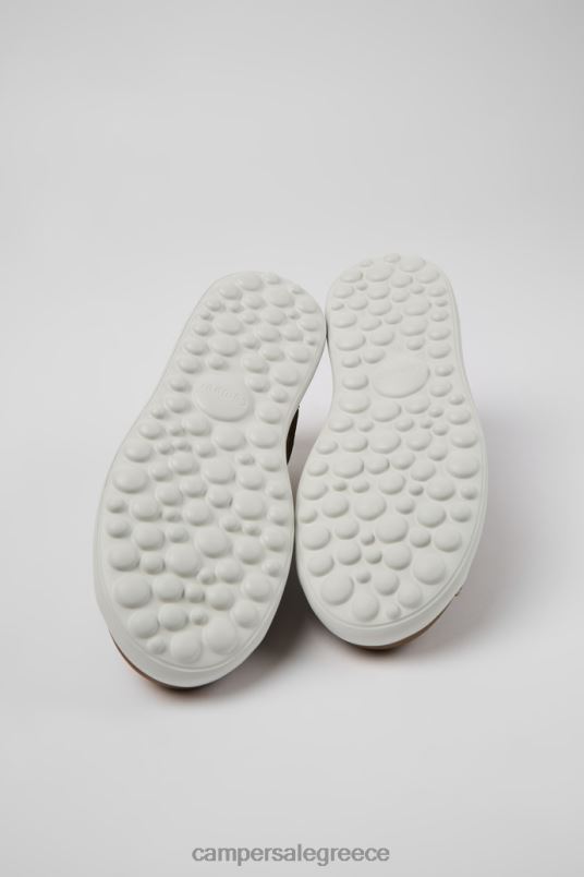 αποκλειστικά δερμάτινα αθλητικά παπούτσια pelotas xlite καφέ για άνδρες Camper V20TF1545 καφέ