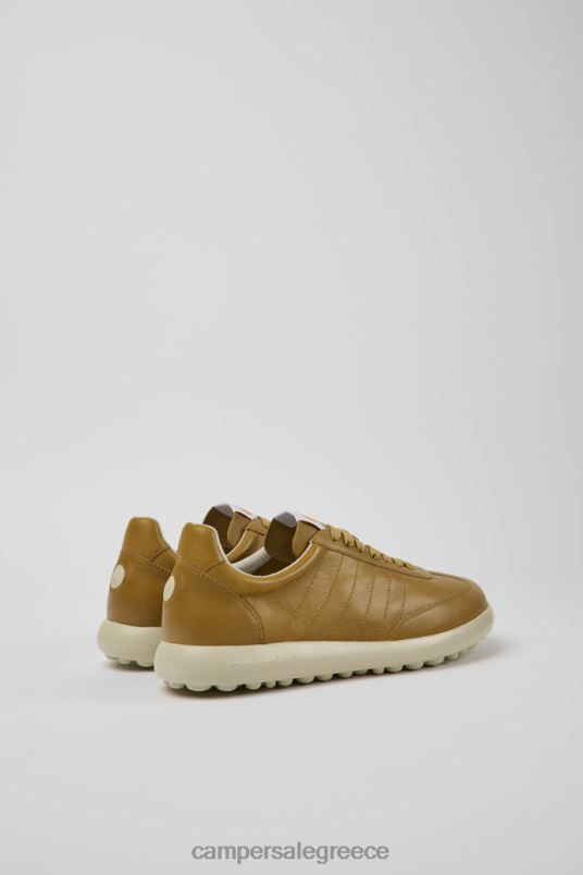 ανδρικά δερμάτινα πάνινα παπούτσια σχεδίασης pelotas xlite καφέ και μπεζ Camper V20TF1663 καφέ