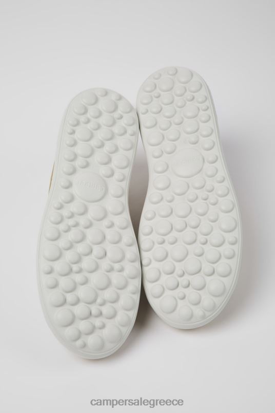 pelotas xlite μπεζ δερμάτινα sneakers για άνδρες νέες παραλαβές Camper V20TF1544 μπεζ