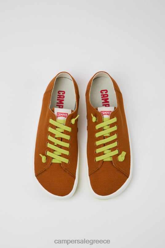 peu rambla καφέ υφασμάτινα αθλητικά παπούτσια για άνδρες νέες αφίξεις Camper V20TF1523 καφέ