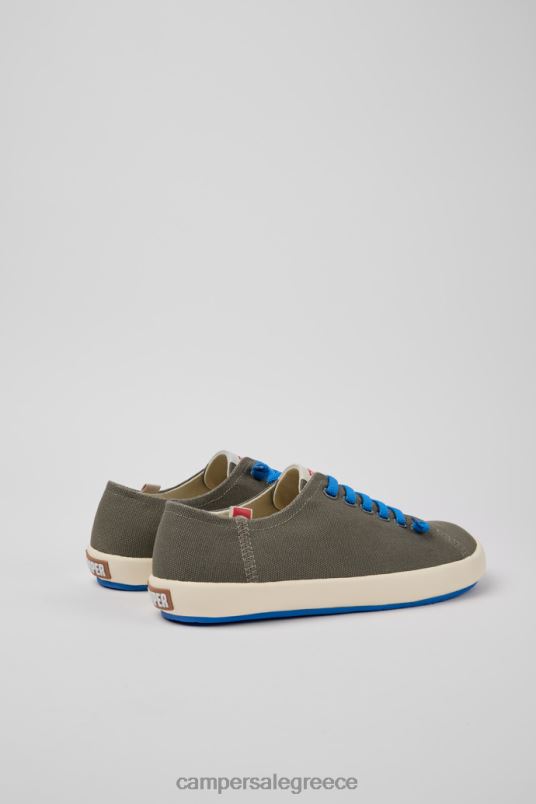 peu rambla γκρι ανακυκλωμένα βαμβακερά πάνινα παπούτσια για άνδρες νέες αφίξεις Camper V20TF337 γκρί