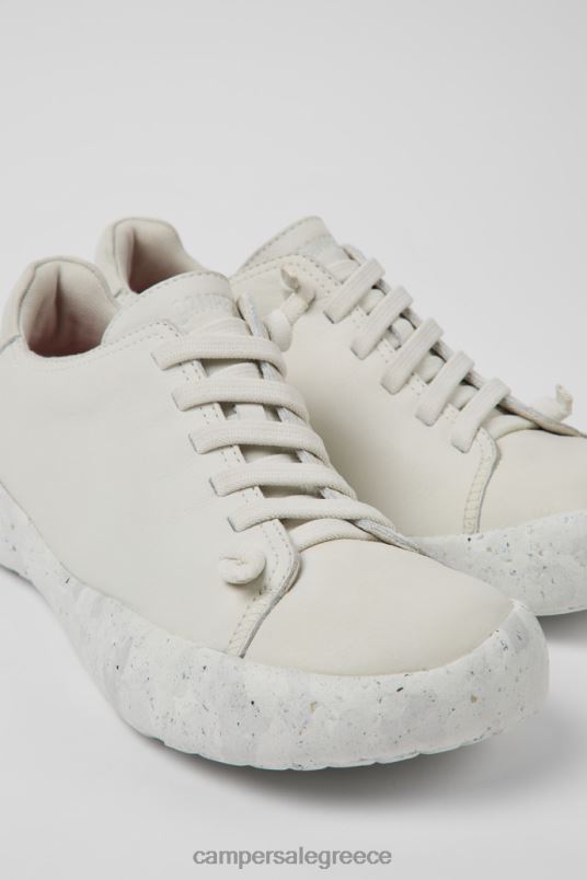 αποκλειστικά ανδρικά αθλητικά παπούτσια peu stadium λευκά δερμάτινα Camper V20TF1501 άσπρο