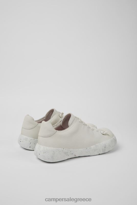 αποκλειστικά ανδρικά αθλητικά παπούτσια peu stadium λευκά δερμάτινα Camper V20TF1501 άσπρο