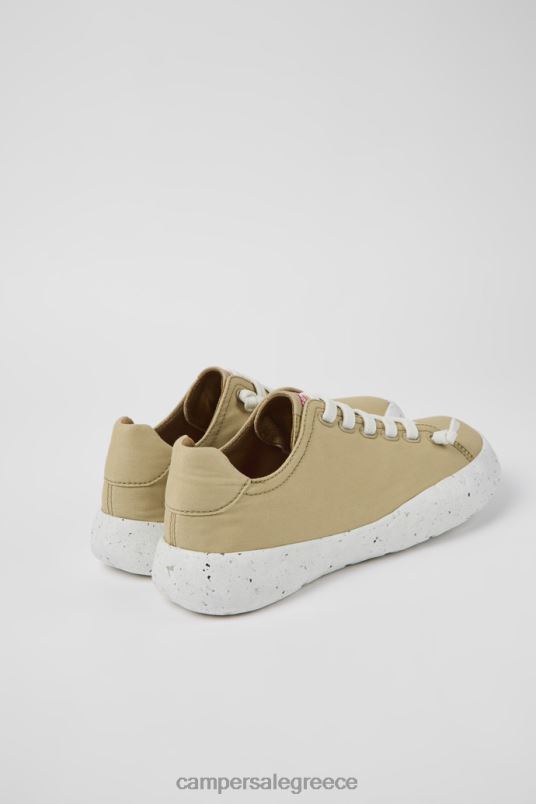 Αποκλειστικά ανδρικά πάνινα παπούτσια peu stadium μπεζ από ύφασμα Camper V20TF1505 μπεζ