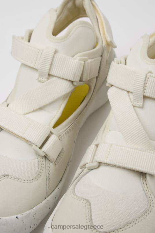 αποκλειστικά λευκά ημι-ανοιχτά αθλητικά παπούτσια peu stadium για άνδρες Camper V20TF1649 άσπρο