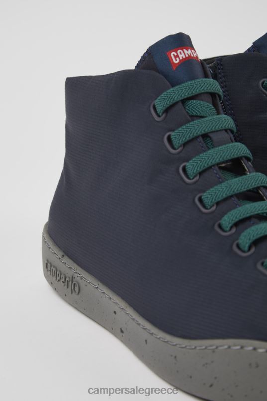 αποκλειστικές ανδρικές μπότες από ύφασμα peu touring Camper V20TF1576 μπλε