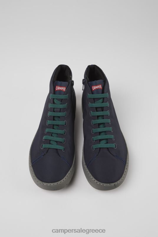 αποκλειστικές ανδρικές μπότες από ύφασμα peu touring Camper V20TF1576 μπλε