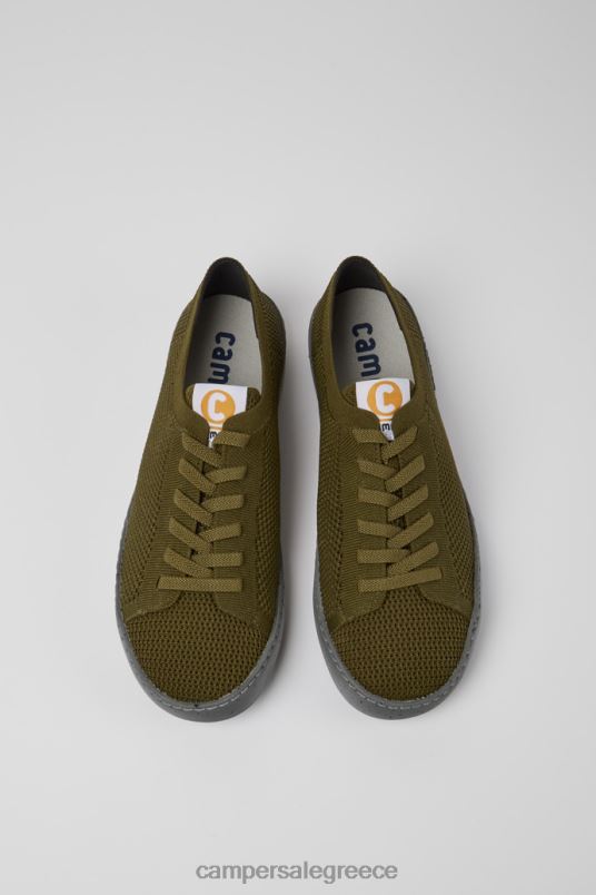 σχεδιασμός peu touring πράσινα ανακυκλωμένα αθλητικά παπούτσια για κατοικίδια για άνδρες Camper V20TF1674 πράσινος