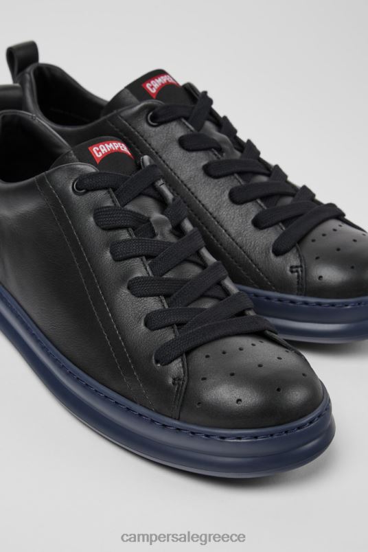 μαύρα αθλητικά παπούτσια runner για άνδρες νέες αφίξεις Camper V20TF1526 μαύρος