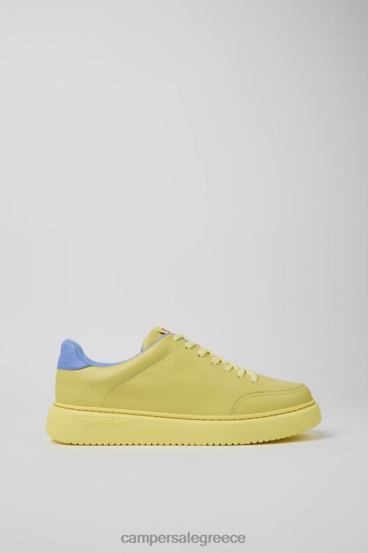 runner k21 κίτρινα δερμάτινα πάνινα παπούτσια για άνδρες νέες αφίξεις Camper V20TF1599 κίτρινος
