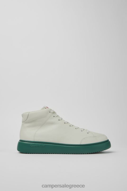 αποκλειστικά ανδρικά πάνινα παπούτσια runner k21 λευκά, μη βαμμένα δερμάτινα Camper V20TF1601 άσπρο