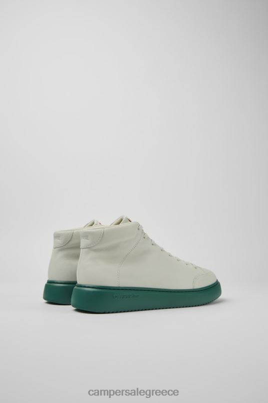 αποκλειστικά ανδρικά πάνινα παπούτσια runner k21 λευκά, μη βαμμένα δερμάτινα Camper V20TF1601 άσπρο