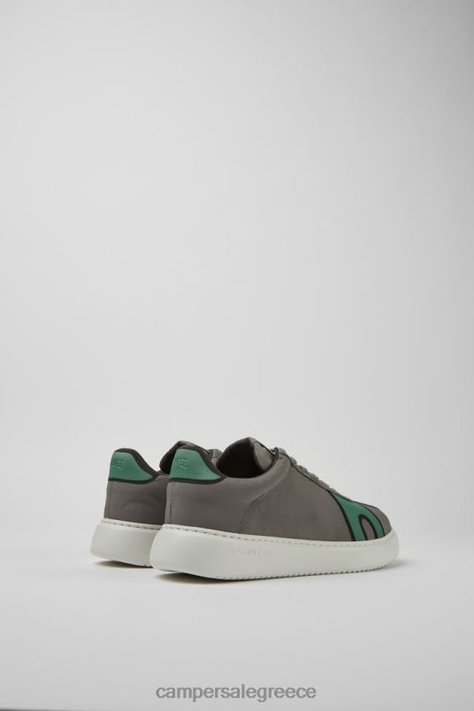Αντρικά αθλητικά παπούτσια runner k21 σε γκρι και πράσινο χρώμα Camper V20TF1627 γκρί