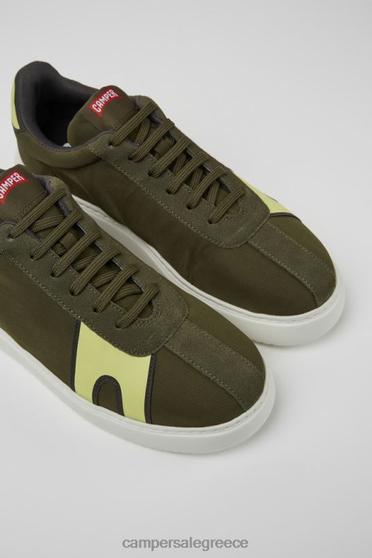 ανδρικά αθλητικά παπούτσια runner k21 πράσινα και κίτρινα αποκλειστικά Camper V20TF1628 πράσινος
